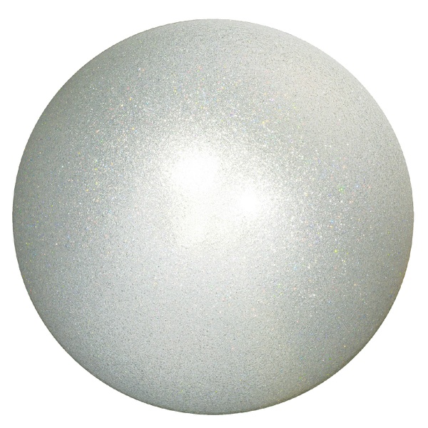 Мяч гимнастический с блёстками юниорский (170 мм) Chacott (598 Серебро)