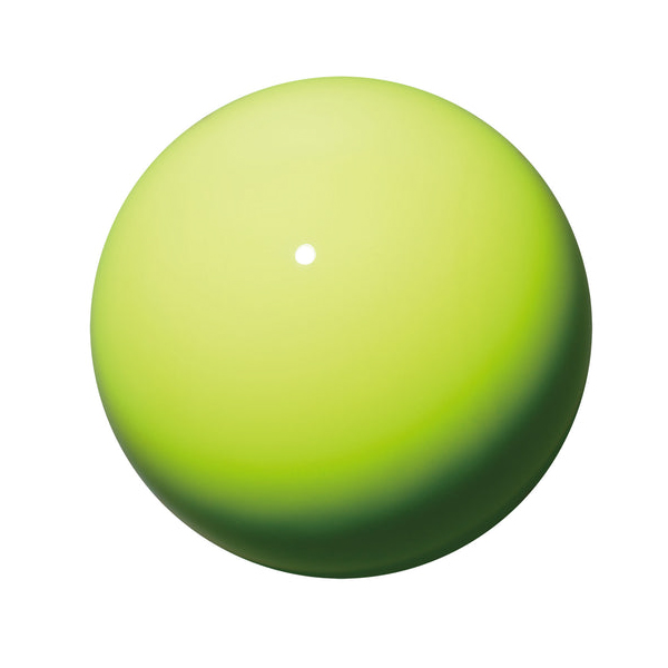 Мяч матовый (15 см) Junior Ball Sasaki M-20C - лаймовый