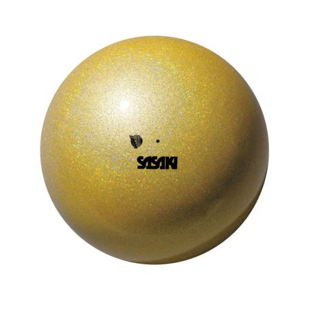 Мяч с блёстками (18,5 см) Meetia Ball Sasaki M-207BRM-F - золотой
