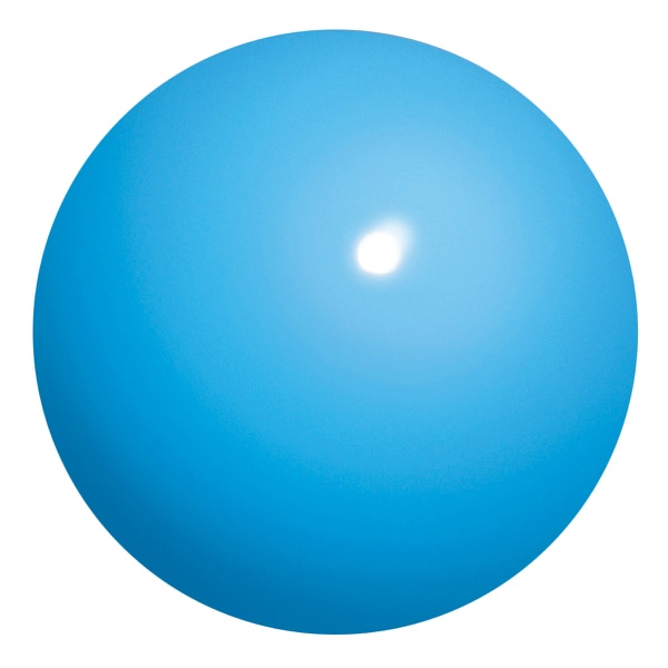 Мяч гимнастический матовый (185 мм) Chacott - 022. Голубой