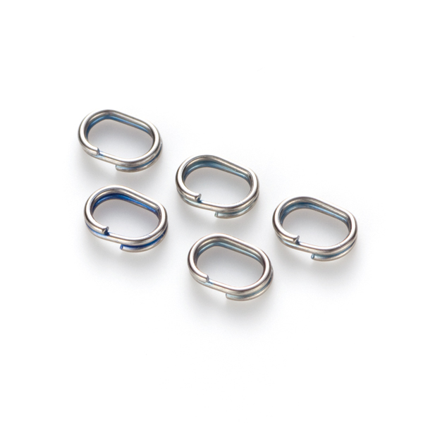 Сменные кольца (5 шт.) для усиков, соединяющих гимнастическую ленту с палочкой. Овальные кольца - более прочные по сравнению с круглыми.