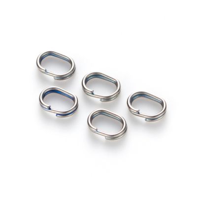 Сменные кольца (5 шт.) для усиков, соединяющих гимнастическую ленту с палочкой. Овальные кольца - более прочные по сравнению с круглыми.