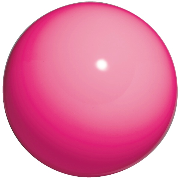Мяч гимнастический матовый юниорский (170 мм) Chacott (047 Вишнево-розовый)