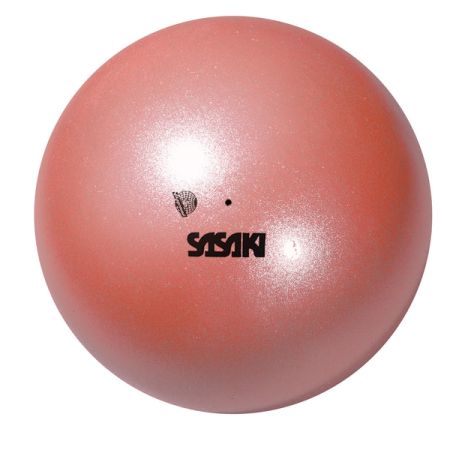Мяч «Металлик» (18,5 см) Sasaki M-207M-F - абрикосово-розовый