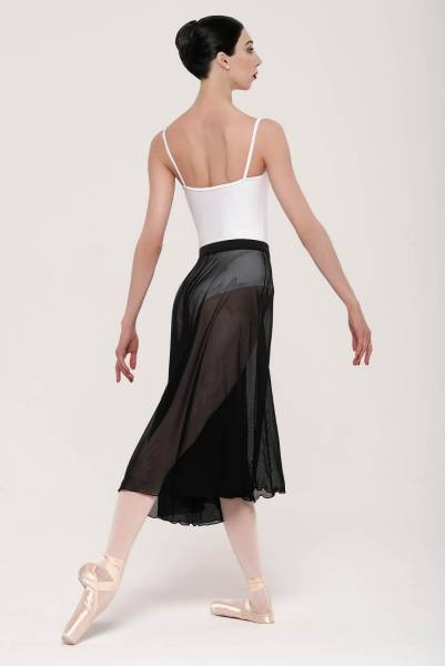 Юбка длинная прозрачная Wear Moi ELARA -  чёрный - размер XS/S