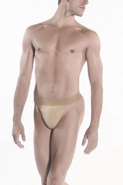 Бандаж балетный мужской (пояс 4 см) Wear Moi DANCEBELT_NARROW -  тёмно-бежевый - размер M