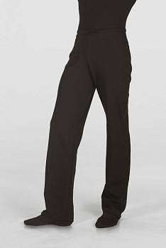 Мужские разминочные брюки с эластичным поясом и утягивающей тесьмой. Широкий крой для более расслабленной и удобной посадки.
