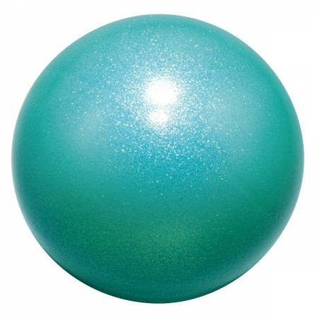 Мяч для художественной гимнастики ярких цветовых оттенков, играющих на свету, отражаемом глянцевой поверхностью. Мяч удобен для держания в руке. Сертифицирован Международной федерацией гимнастики. Диаметр: 185 мм, вес: 400 г.