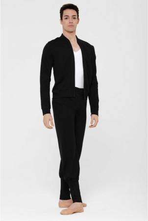 Мужская тёплая куртка из четырехстороннего стрейча с застежкой-молнией спереди. Идеально подходит для танцоров, которые хотят оставаться в тепле, или может использоваться в качестве командной формы. Сочетается с брюками Belem для создания законченного образа.